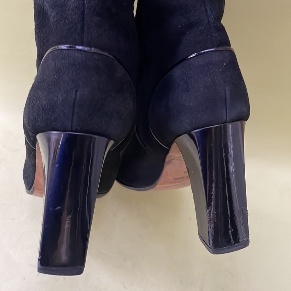 Vintage black Kate Spade all leather boots - Picture 12 of 16